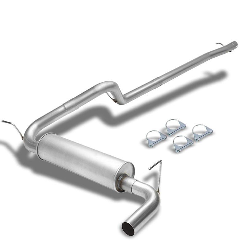 Exhaust Catback System (Stainless Steel) For 07-11 Wrangler Unlimited 3.8L V6-Performance-BuildFastCar