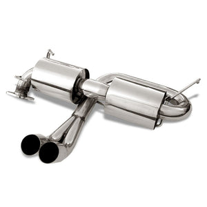 3" Dual Muffler Tip Exhaust Catback System For 00-05 Toyota MR2 Sypder Base 1.8L-Performance-BuildFastCar