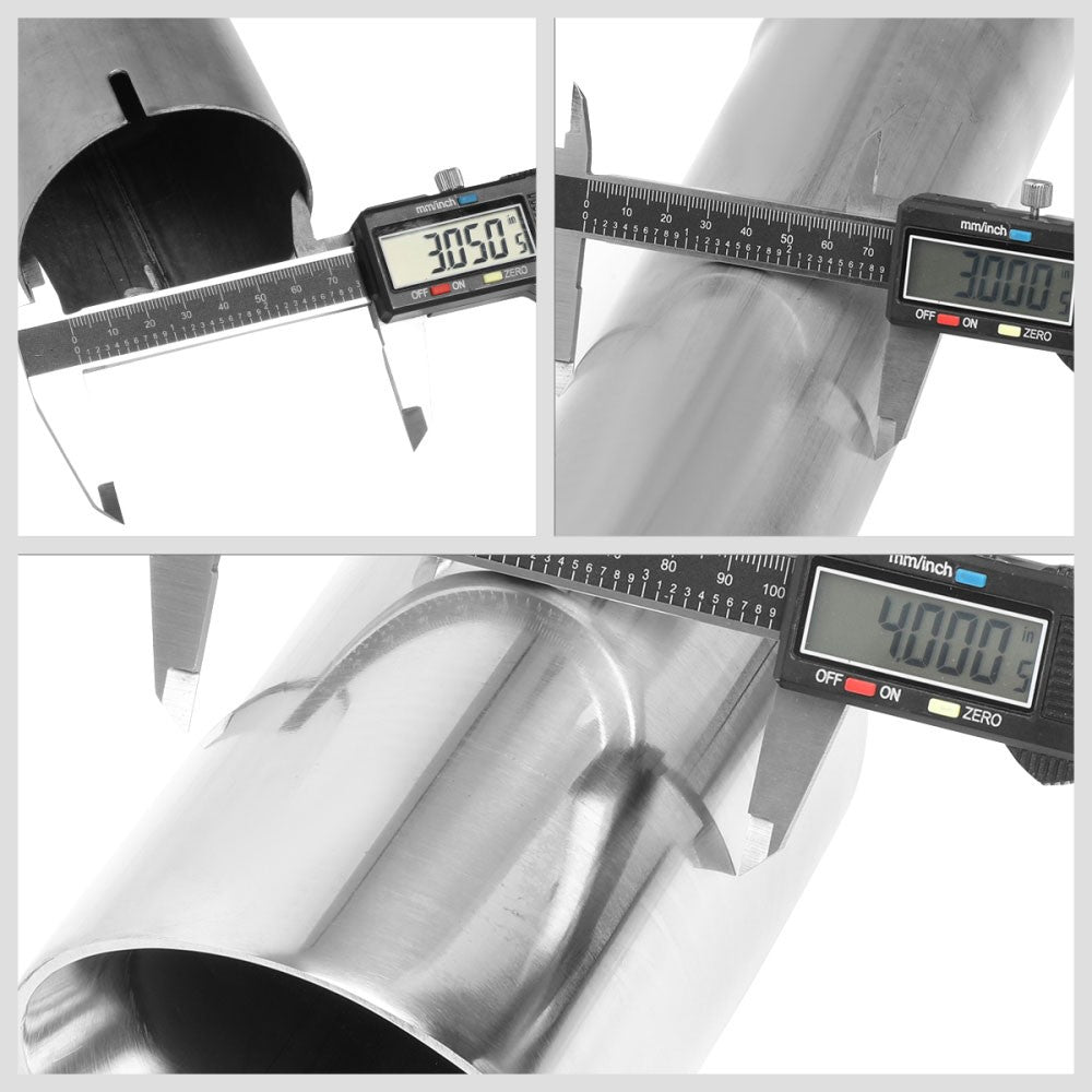 Stainless Steel Axleback Exhaust System 10-15 Camaro 3.6L 6.2L 7.0L BFC-AXLB-CHV1015CAM-36L