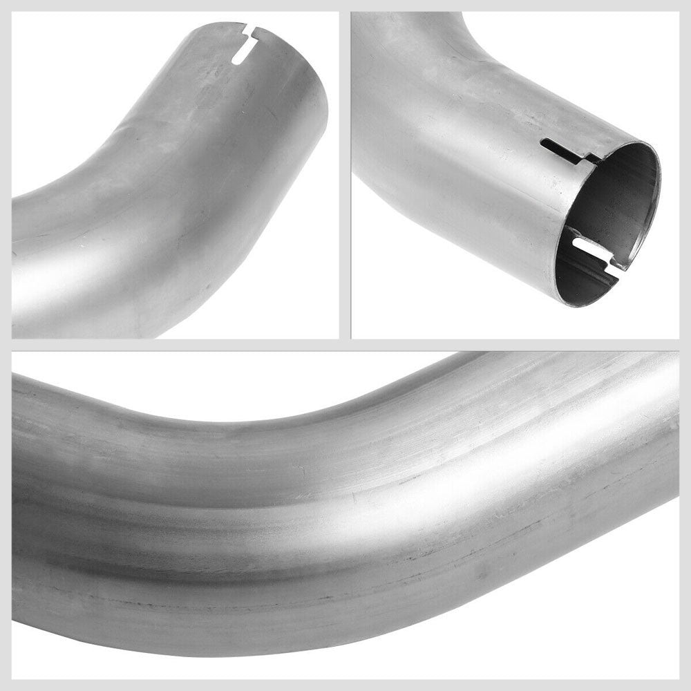 Satinless Axleback Exhaust System 4" Tip For 16-18 Chevrolet Camaro 6.2L V8