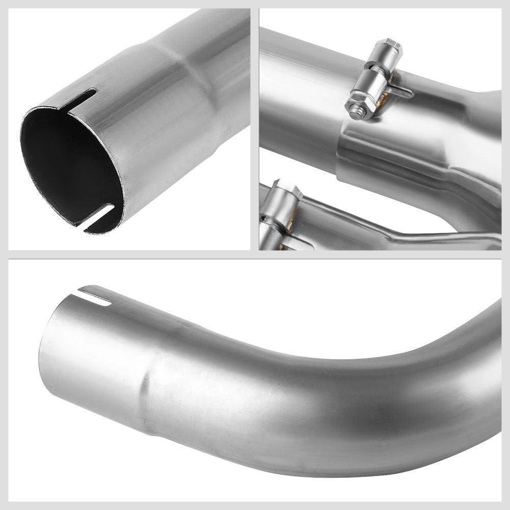 Stainless Steel Axleback Exhaust System 4" Tip For 18-20 Ford Mustang 5.0L V8