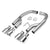 Stainless Steel Axleback Exhaust System 4" Tip For 18-20 Ford Mustang 5.0L V8
