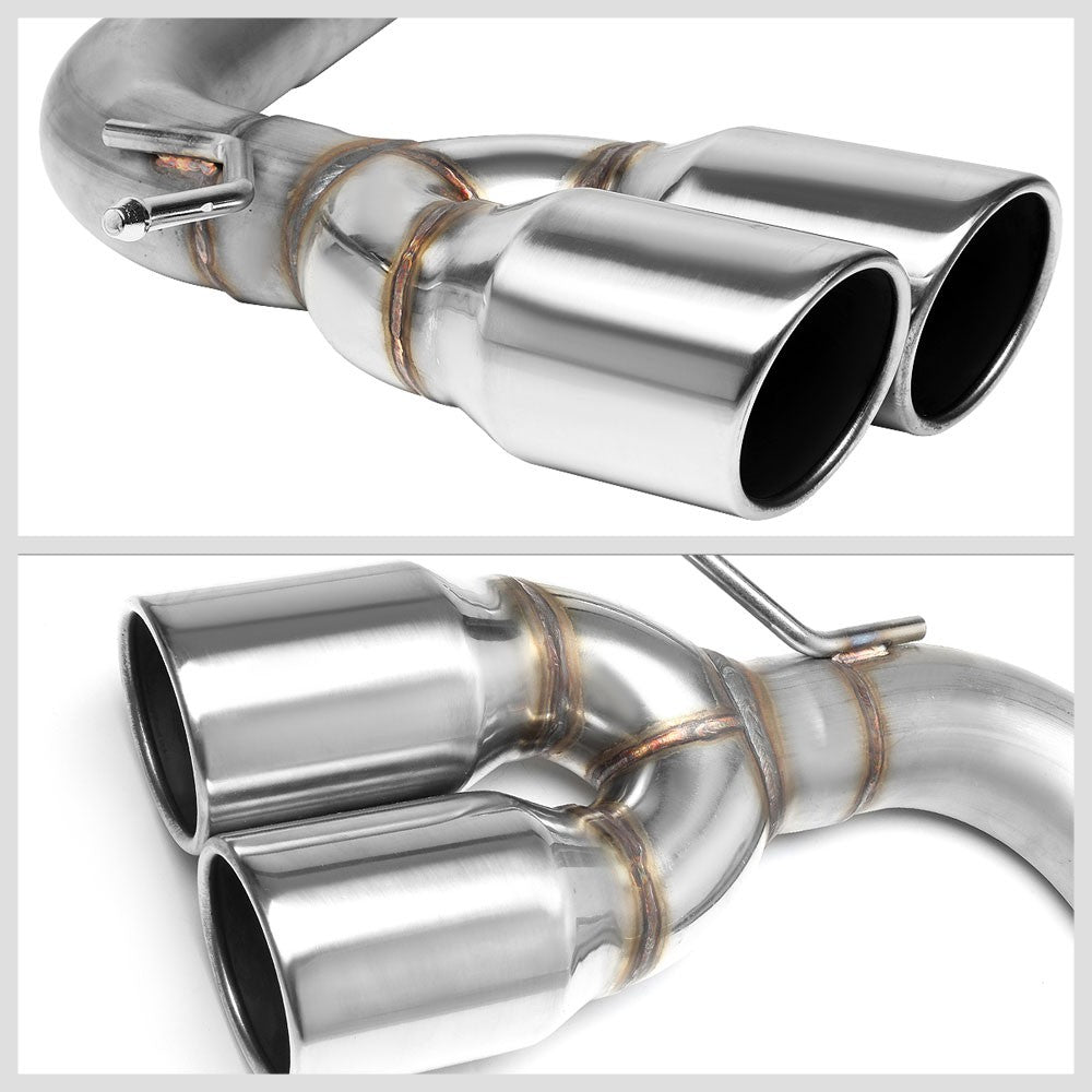 Stainless Steel Axleback Exhaust System 3.5" Tip For 08-15 Scion xB 2.4L L4
