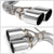 Stainless Steel Axleback Exhaust System 3.5" Tip For 08-15 Scion xB 2.4L L4