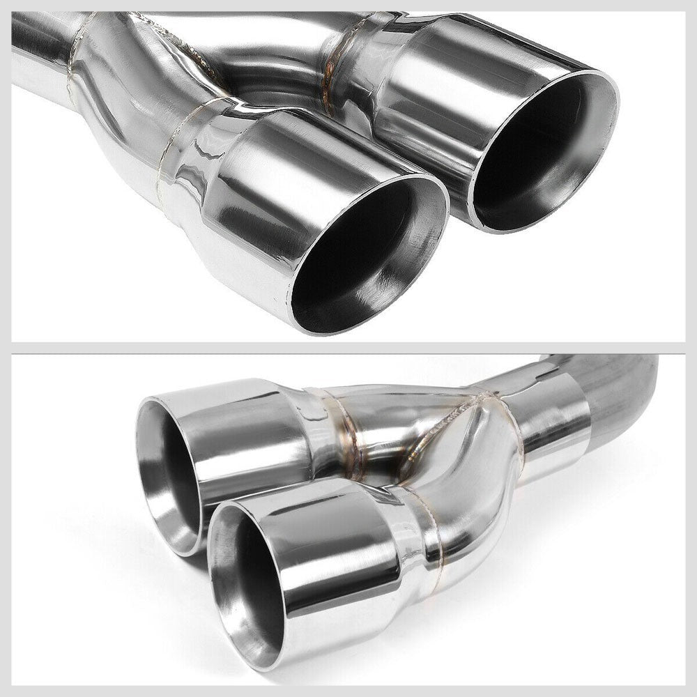 Stainless Steel Axleback Exhaust System 3.5" Tip For 09-13 Escalade 6.2L V8