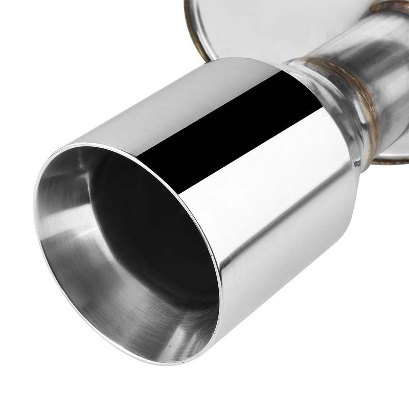 Catback System 4" Roll Muffler Tip 04-08 Nissan Maxima SE/SL 3.5L V6 BFC-CATB-NM04V6D-NRT