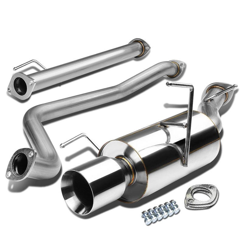 Catback System 4" Roll Tip 02-06 Nissan Sentra SE-R/SPEC-V 2.5L B15 BFC-CATB-NS02-NRT