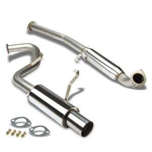 3.5" Muffler Tip Exhaust Catback System For 85-87 Toyota Corolla Sport GTS 1.6L-Performance-BuildFastCar