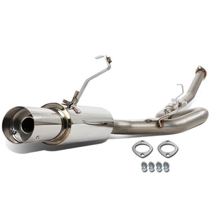 3.5" Muffler Tip Exhaust Catback System For 85-87 Toyota Corolla Sport GTS 1.6L-Performance-BuildFastCar