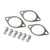 4" Slant Muffler Tip Exhaust Catback System For 93-97 Toyota Corolla 1.6L/1.8L-Performance-BuildFastCar