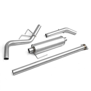 Exhaust Catback System (Stainless Steel) For 05-15 Toyota Tacoma 4.0L V6 DOHC-Performance-BuildFastCar