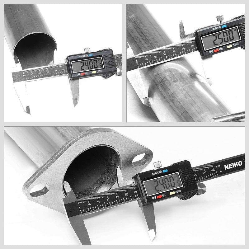 Exhaust Catback System (Stainless Steel) For 13-15 Toyota Tacoma Base 2.7L DOHC-Performance-BuildFastCar