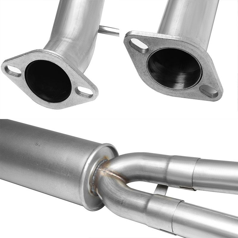 Exhaust Catback System (Stainless Steel) For 09-17 Toyota Tundra 4.6L V8 DOHC-Performance-BuildFastCar