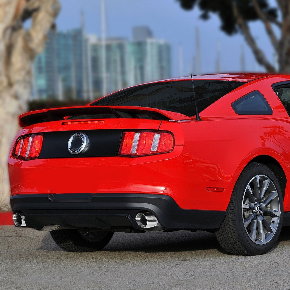 3.75" Mufflers Rolled Tip Axleback Exhaust Kit 11-12 Mustang 5.0/5.4 BFC-AXLB-U003