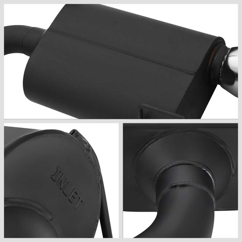 4" Rolled Tip Axleback Exhaust Kit 05-10 Mustang 4.6/5.4L S550 BFC-AXLB-U004