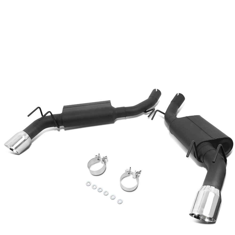 4" Rolled Tip Axleback Exhaust Kit 10-15 Chevrolet Camaro 6.2L BFC-AXLB-U006