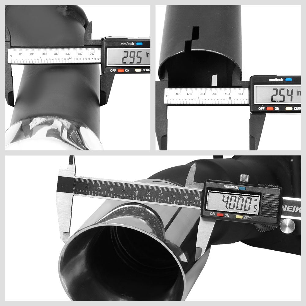 4" Rolled Tip Axleback Exhaust Kit 10-15 Chevrolet Camaro 6.2L BFC-AXLB-U006