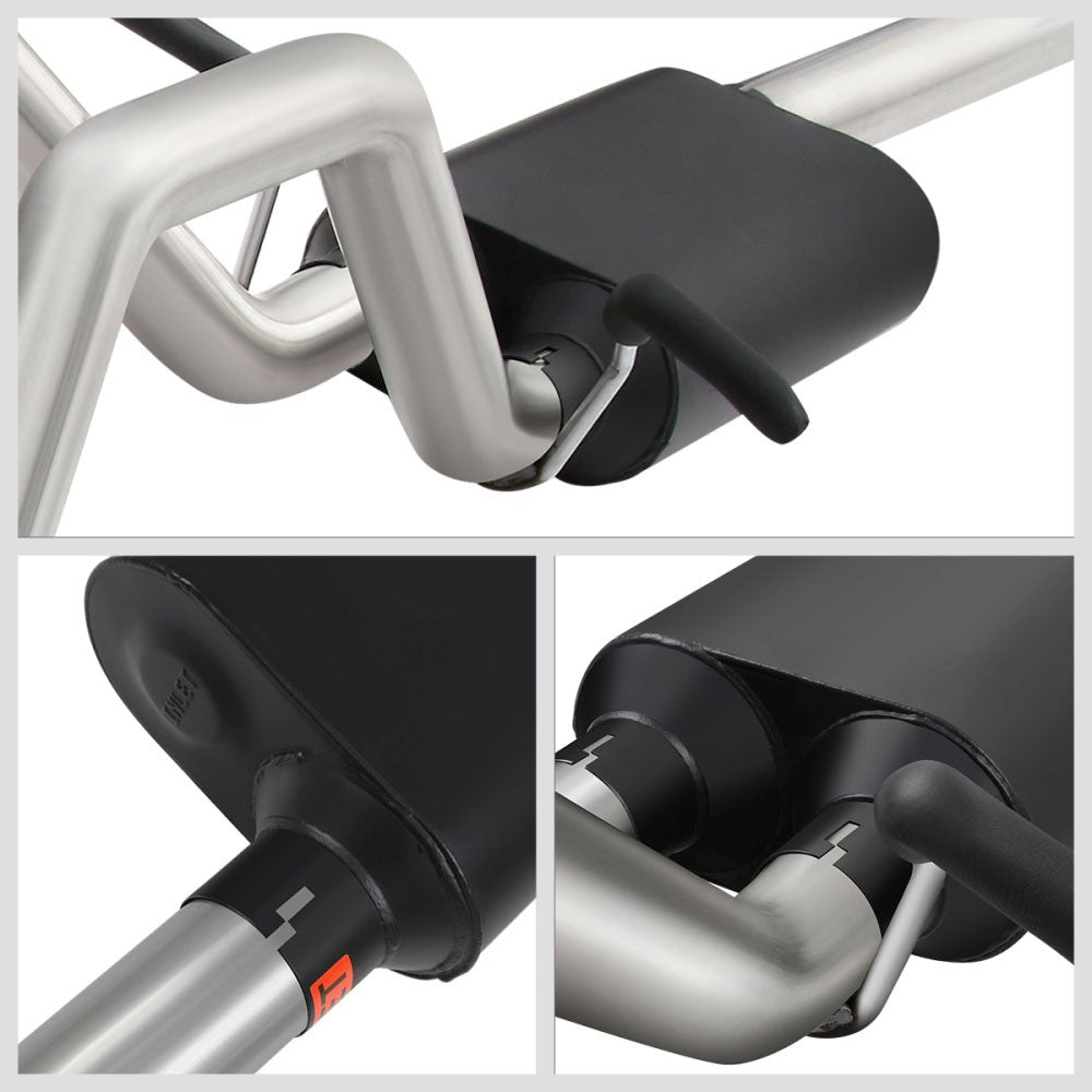 4" Rolled Tip Catback Exhaust System 14-19 Silverado/Sierra 4.3 5.3 BFC-CATB-U014