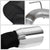 4" Rolled Tip Axleback Exhaust Kit 15-17 Ford Mustang 5.0 S550 BFC-AXLB-U015