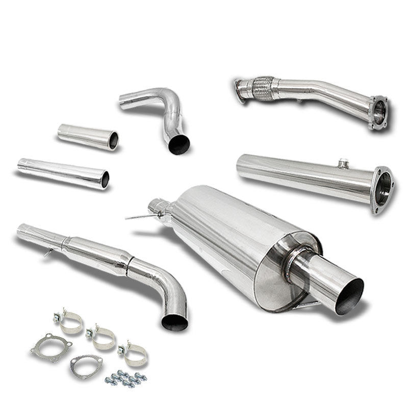 Catback Exhaust System 3" Round Tip 99-05 Golf 1.8T MK4/Jetta 1.8T BFC-CATB-VOLKSWGOLF99