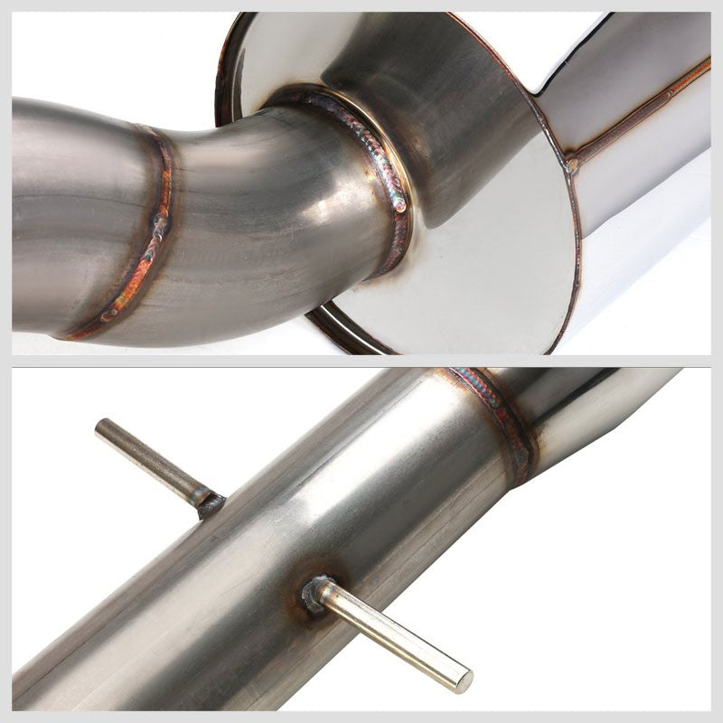 Catback Exhaust System 3" Round Tip 99-05 Golf 1.8T MK4/Jetta 1.8T BFC-CATB-VOLKSWGOLF99