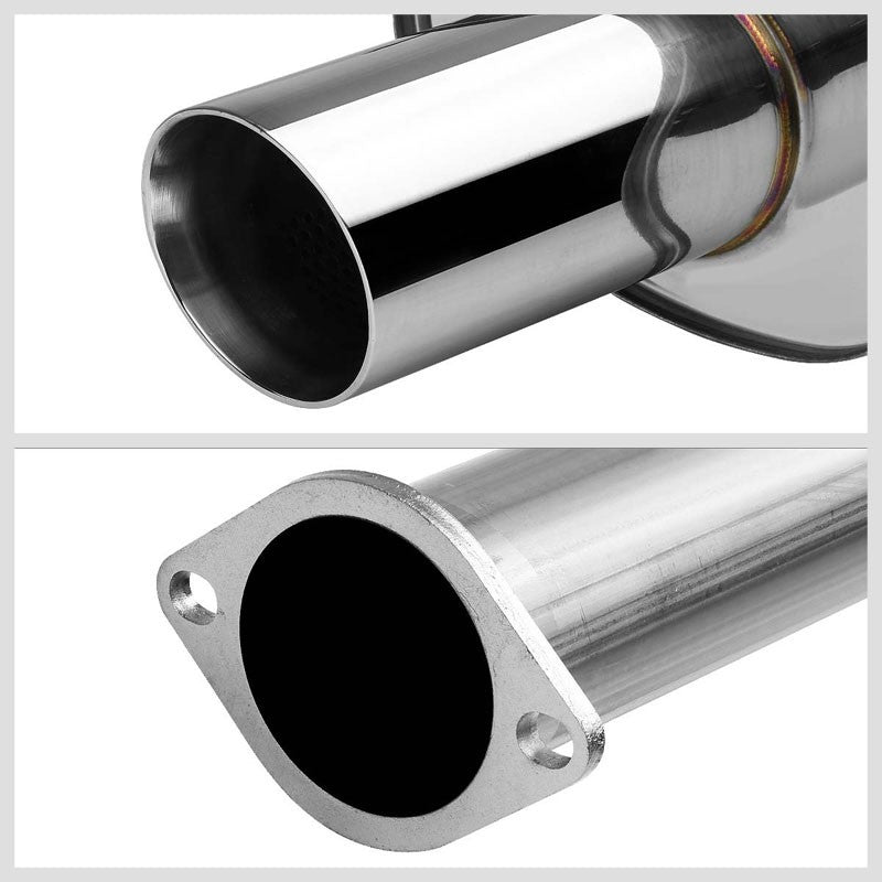 Catback System 3.5" Tip 02-07 Impreza WRX / WRX STI EJ20/EJ25 H4 BFC-CATB-WRX02-OE