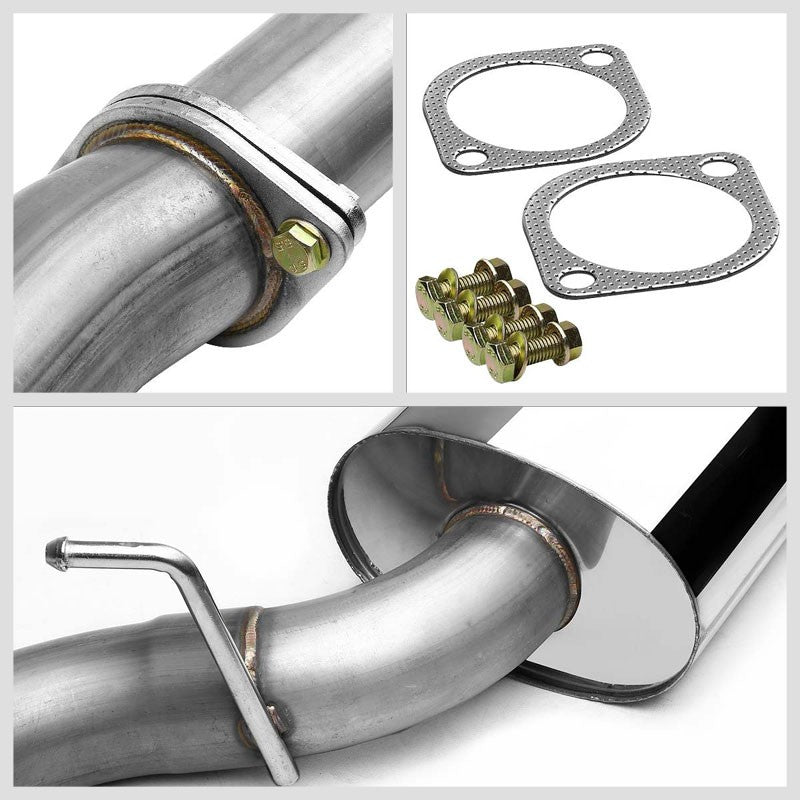 Catback System 3.5" Tip 02-07 Impreza WRX / WRX STI EJ20/EJ25 H4 BFC-CATB-WRX02-OE