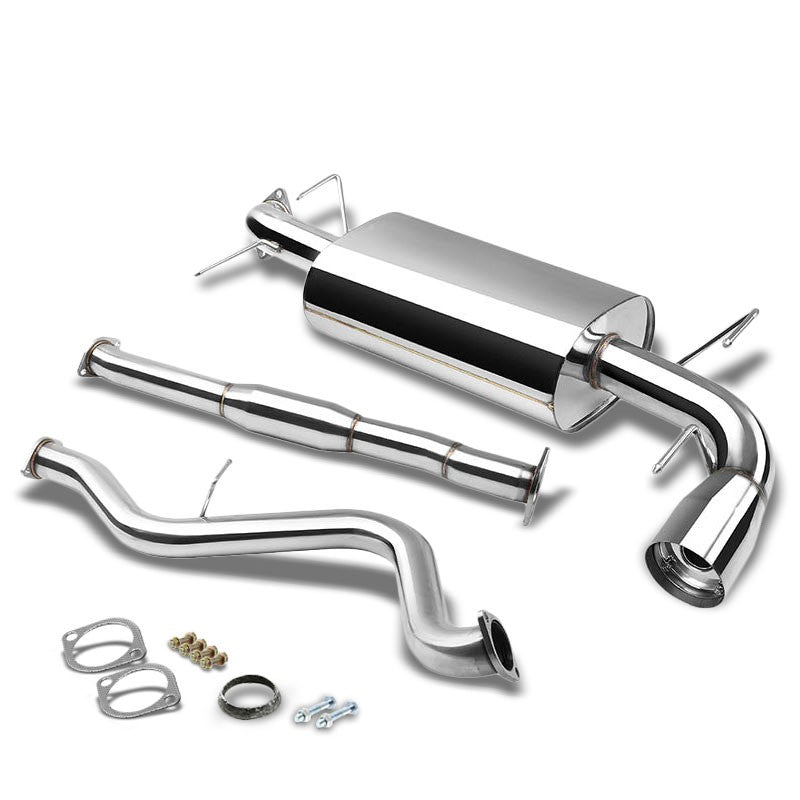 4&quot; Muffler Tip Exhaust OE Catback System For 08-14 Subaru Impreza 2.5L H4 EJ25-Performance-BuildFastCar