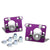 Aluminum Purple Front Adjustable +/-2.5 Camber Caster Plates For 94-04 Mustang-Suspension-BuildFastCar