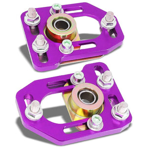 Aluminum Purple Front Adjustable +/-3 Camber +/-2 Caster Plate For 79-89 Mustang-Suspension-BuildFastCar