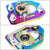 Neo Chrome Front Adjustable +/-3 Camber +/-2 Caster Plates Kit For 90-93 Mustang-Suspension-BuildFastCar