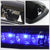 3PCS Blue LED Cab Roof Top Light with ABS Smoke Lens For 01-07 Silverado/Sierra