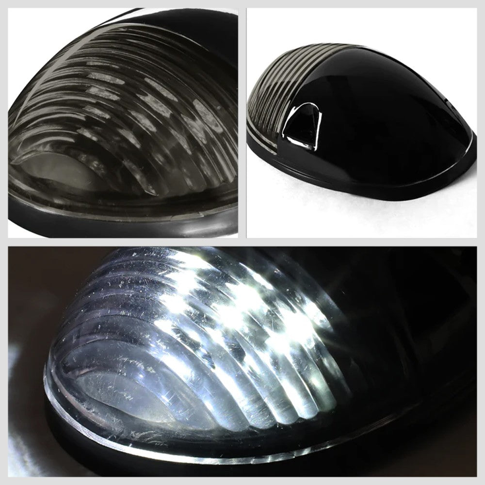 Smoked House&Len/White LED Roof Top Light Cab Lamp For 02-06 Silverado/Sierra BFC-RFL-CHVSIL02-SM-WH