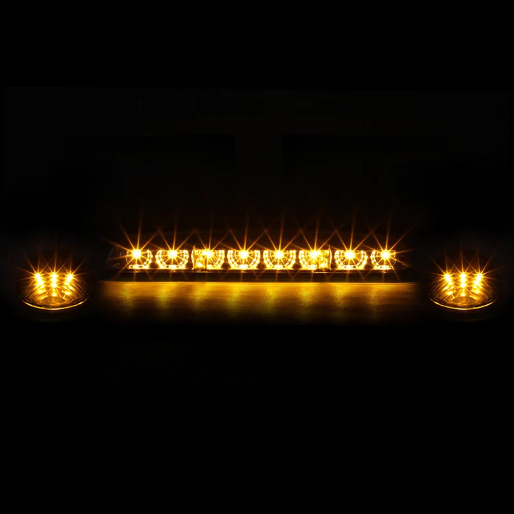 Smoked House&Len/Yellow LED Roof Top Light Cab Lamp For 02-06 Silverado/Sierra BFC-RFL-CHVSIL02-SM-YL