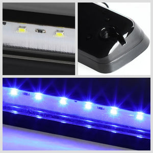 Black House/Clear Len/Blue LED Roof Light Cab Lamp For 07-13 Silverado/Sierra BFC-RFL-CHVSIL07-BK-BL
