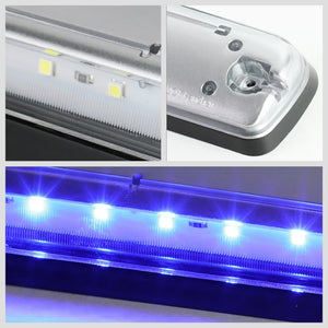 Chrome House/Clear Len/Blue LED Roof Light Cab Lamp For 07-13 Silverado/Sierra BFC-RFL-CHVSIL07-CH-BL