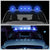 5PCS Blue LED Cab Roof Top Light Clear Lens For 88-02 Chevy C/K Pickup Suburban