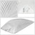 5PCS White LED Cab Roof Top Light Clear Lens For 88-02 Chevy C/K Pickup Tahoe