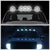 5PCS White LED Cab Roof Top Light Clear Lens For 88-02 Chevy C/K Pickup Tahoe