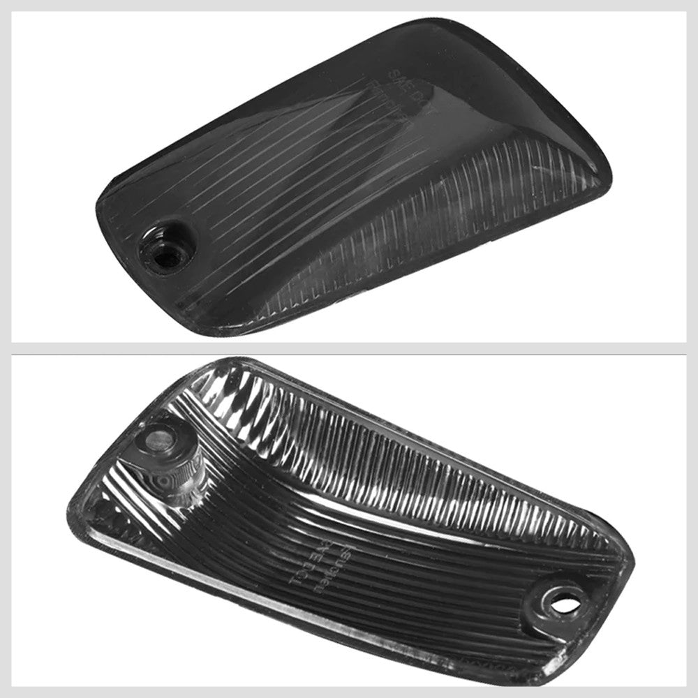 Smoked House&Len/Yellow LED Roof Top Light Cab Lamp For 88-02 Chevy C/K-Series BFC-RFL-CHVSIL88-SM-AM