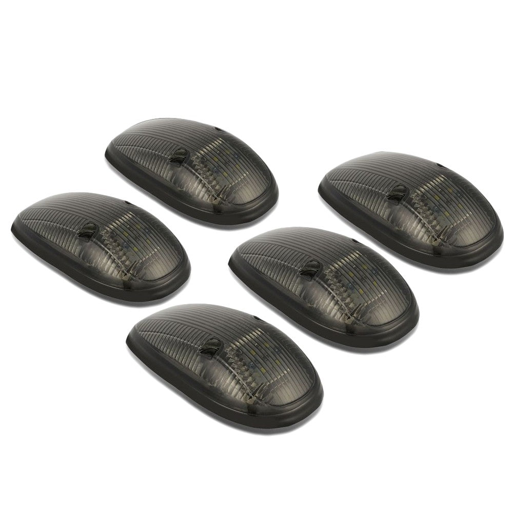 5PCS Amber  LED Cab Roof Top Light OEM with ABS Smoke Lens For 99-02 Ram 2500 BFC-RFL99-SM-Y