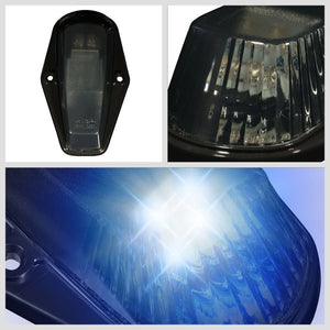 5PCS Blue LED Cab Roof Top Light with ABS Smoke Lens Switch For 80-96 F-150