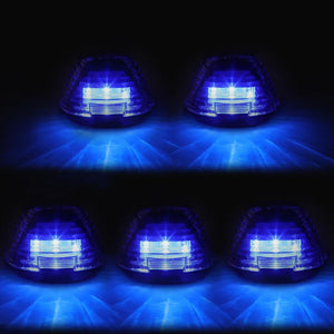 Black House/Clear Len/Blue LED Roof Top Light Cab Lamp For 99-16 F-Series SD BFC-RFL-FSD99-BK-BL