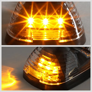 Black House/Clear Len/Yellow LED Roof Top Light Cab Lamp For 99-16 F-Series SD BFC-RFL-FSD99-BK-YL