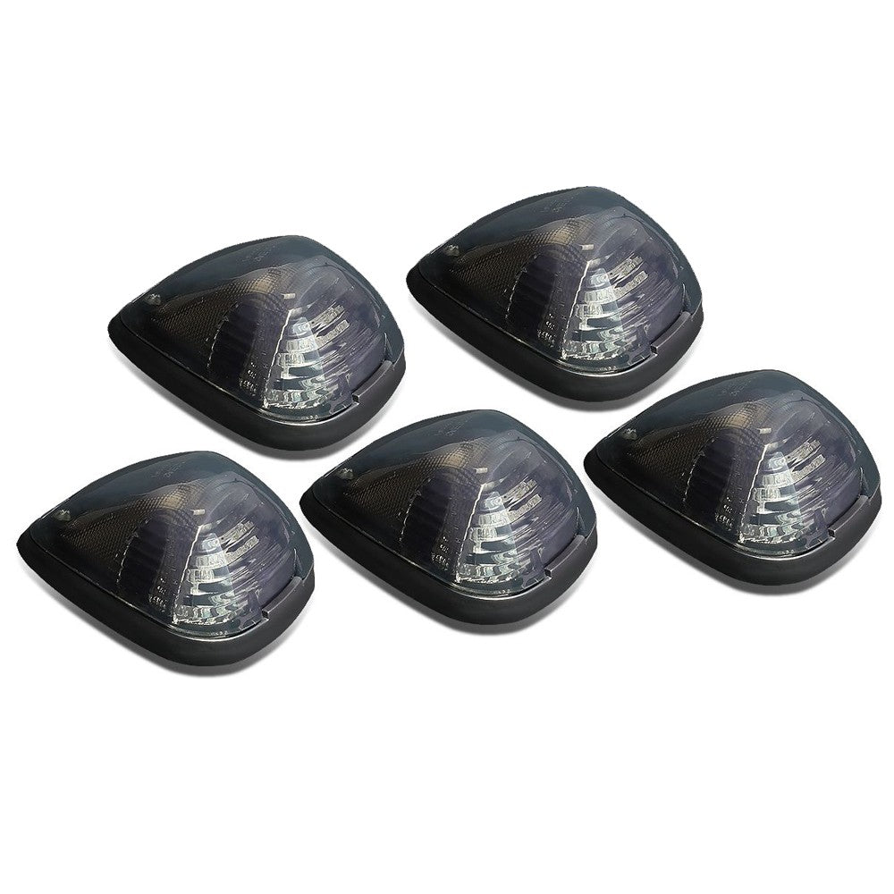 5PCS Blue LED Cab Roof Top Light OEM with ABS Smoke Lens For 99-16 F-350 SD BFC-FSD99-SM-B