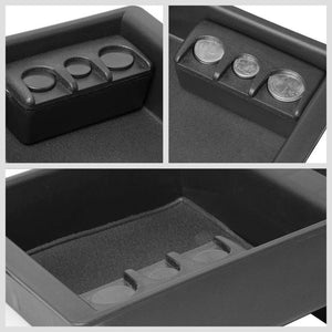 Black Center Console Organizer Coin Tray Lid For 15-18 Silverado/Suburban/Tahoe-Interior-BuildFastCar