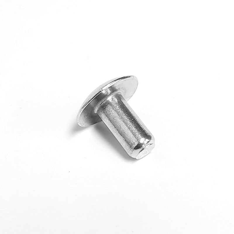 100x L/13mm 1/4" Dia Alu Brazier Head Solid Rivet Fastener Hard Trailer Repair-Hardware Fasteners-BuildFastCar-BFC-TTP-SRT-BZH-025-050-HD