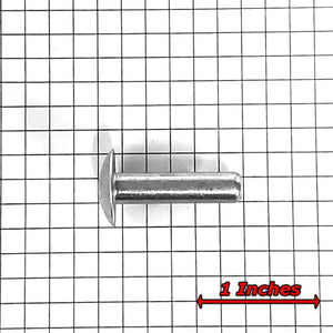 100x L/25mm 1/4" Dia Alu Brazier Head Solid Rivet Fastener Hard Trailer Repair-Hardware Fasteners-BuildFastCar-BFC-TTP-SRT-BZH-025-100-HD
