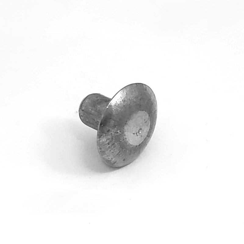 100x L/9.5mm 1/4" Dia Alu Brazier Head Solid Rivet Fastener Hard Trailer Repair-Hardware Fasteners-BuildFastCar-BFC-TTP-SRT-BZH-025-038-HD