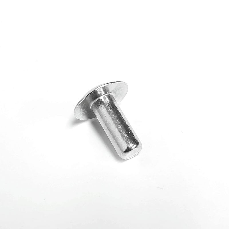100x L/16mm 1/4" Dia Alu Brazier Head Solid Rivet Fastener Hard Trailer Repair-Hardware Fasteners-BuildFastCar-BFC-TTP-SRT-BZH-025-062-HD